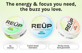 Energy & Focus Nootropic Pouches (15 Pouches) REUP